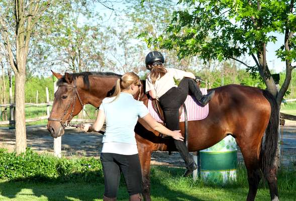 Horse riding