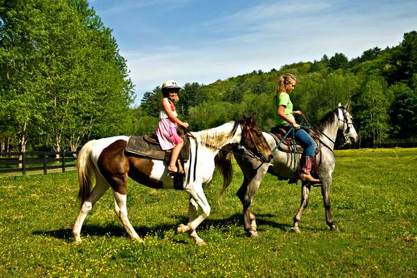 Horse riding