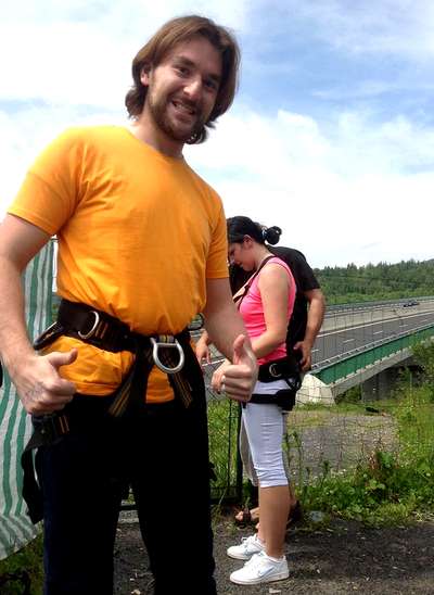 Bungee - before the jump