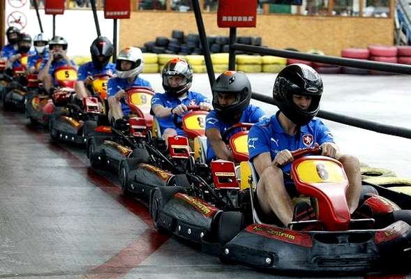 Go-karting in Prague