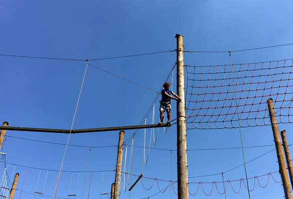 High rope | see your friends from a different perspective