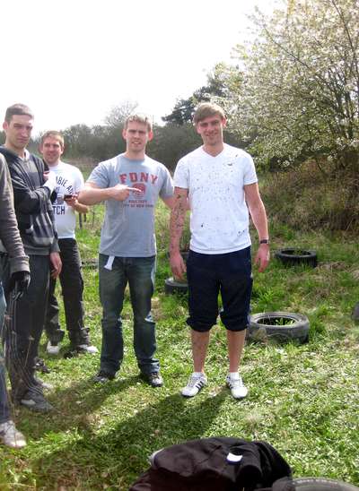 Quad biking