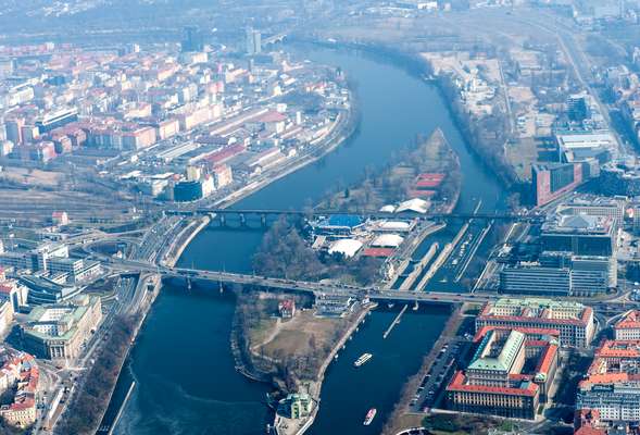 Sightseeing Flight over Prague