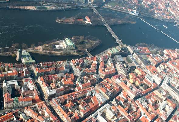 Sightseeing Flight over Prague