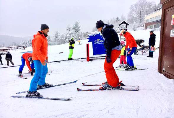 Ski lesson