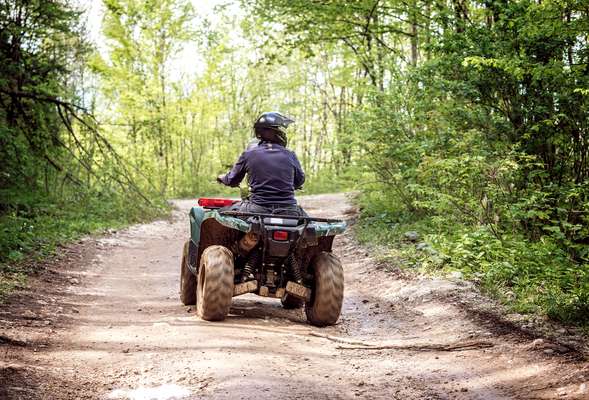 Quad biking